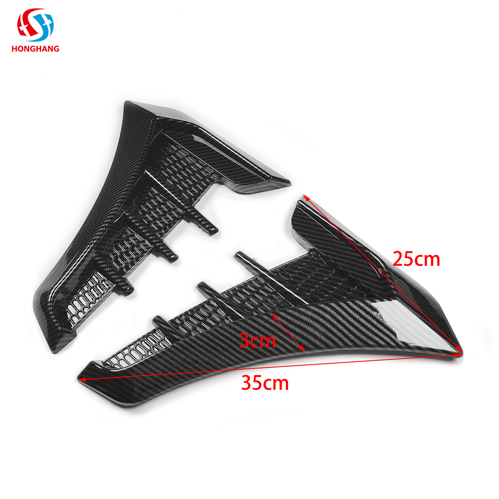 Type D Universal Side Spoiler Sticker Trim For All Cars