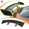 Type F Universal ABS+iron Rear Wing Spoiler Rear Trunk Spoiler For All Cars Coupe 