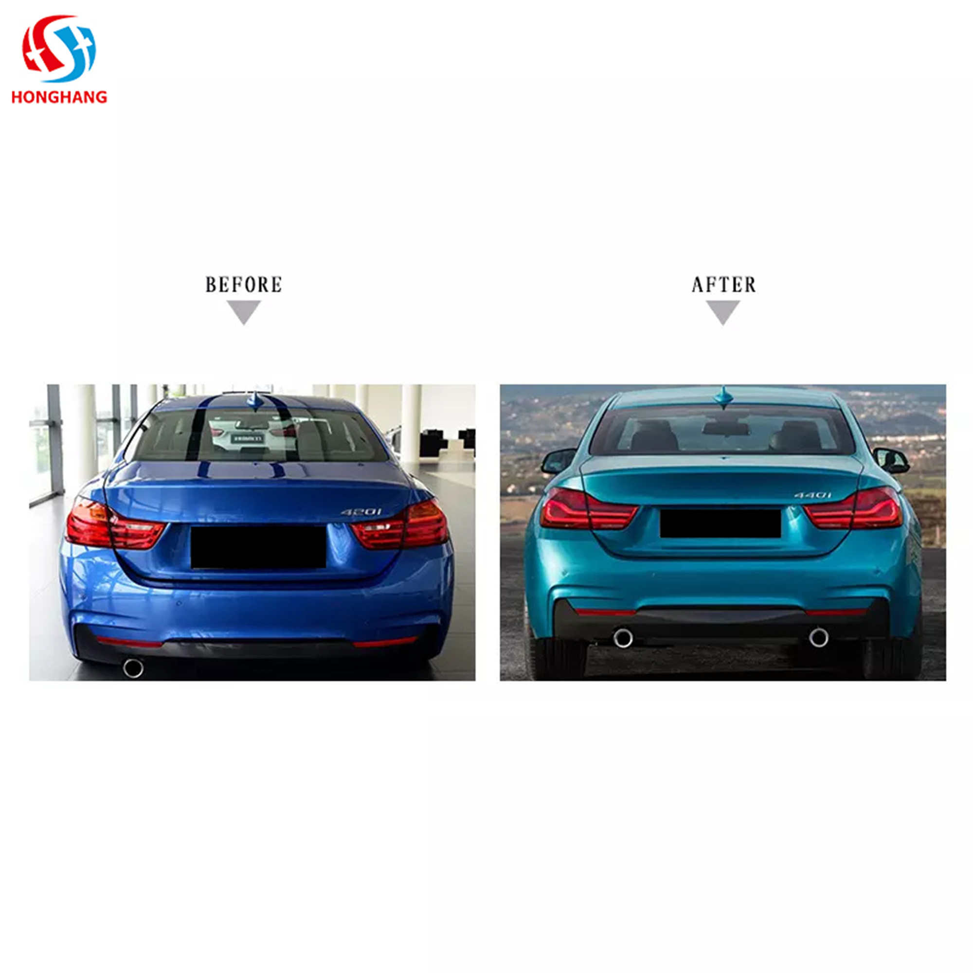 M-tech Style Body Kit for Bmw 4 Series F32 F36 2014-2017
