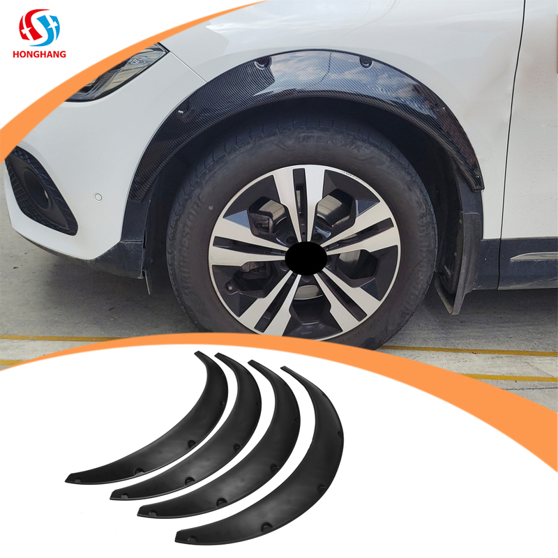 Type A 4pcs/set Universal PP Material Fender Flares For All car