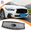 Front Bumper Mid Grille for Infiniti Q50 2014-2018