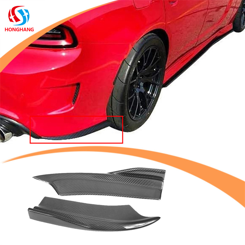 Rear Bumper Protector Lip Corner for Dodge Charger 2015-2021