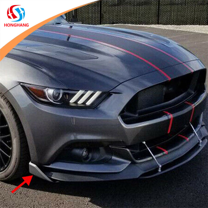 Front Bumper Protector Splitter Lip for Ford Mustang 
