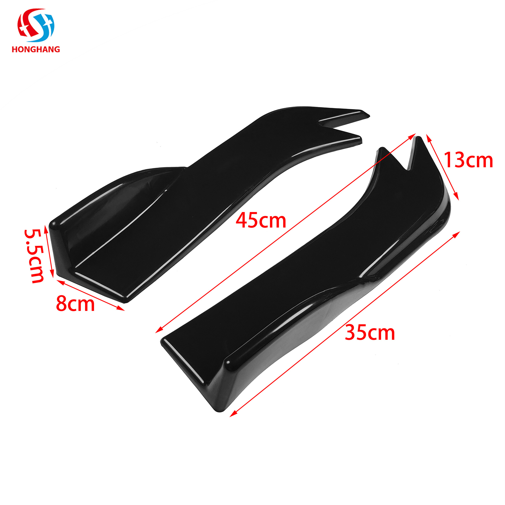 Type E Universal Rear Bumper Side Corner Lip For All Cars 