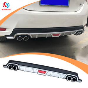 Rear Bumper Lip Diffuser for Toyota Corolla hatchback 2014-2018