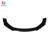 3-stages Type A Universal Front Bumper Lip Splitter Spoiler 