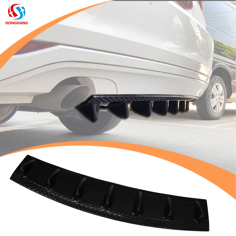 Universal Type A Rear Diffuser Rear Bumper Lip For All Cars 