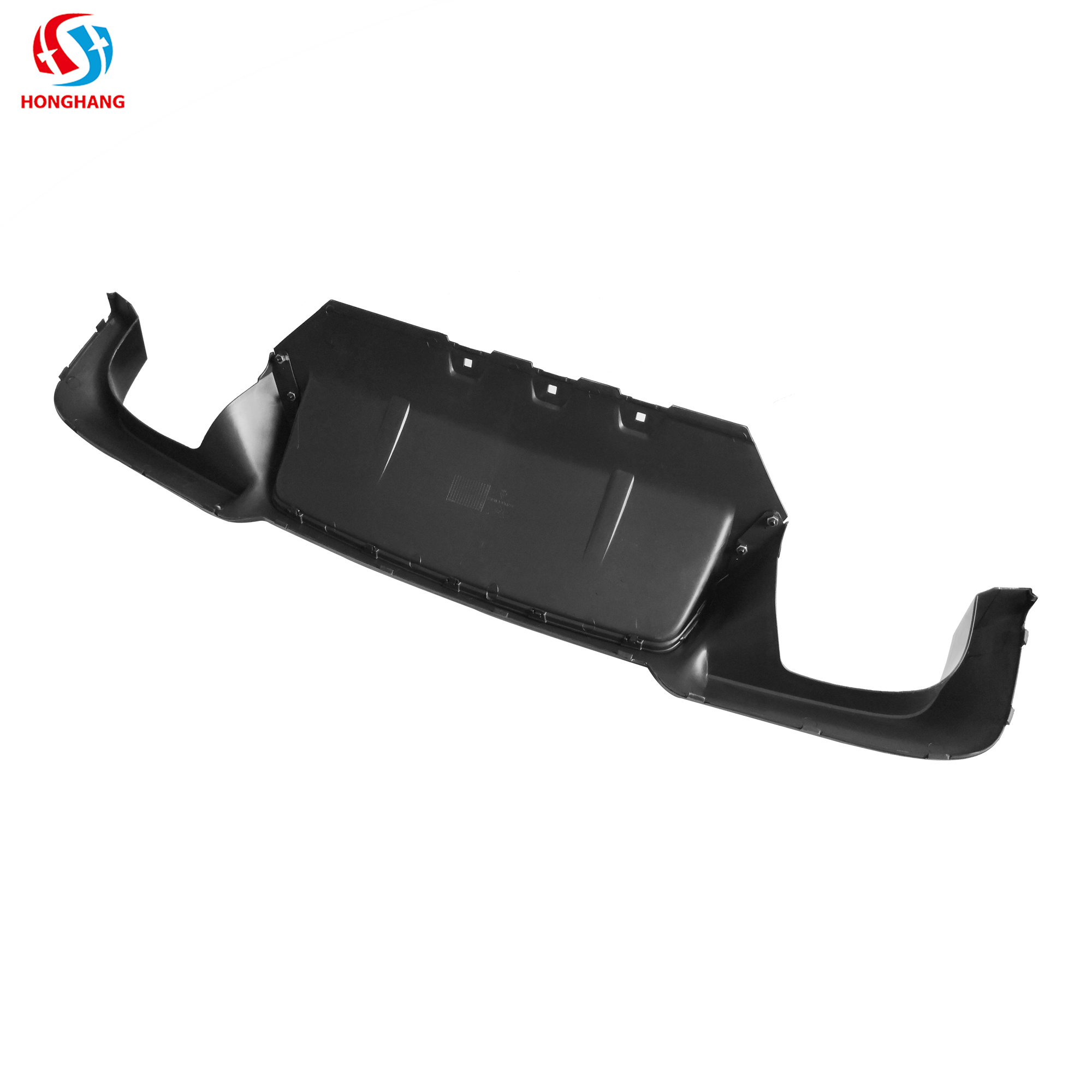 Bmw 5 Series F10 Rear Bumper Diffuser Competitive Gloss Black Style 