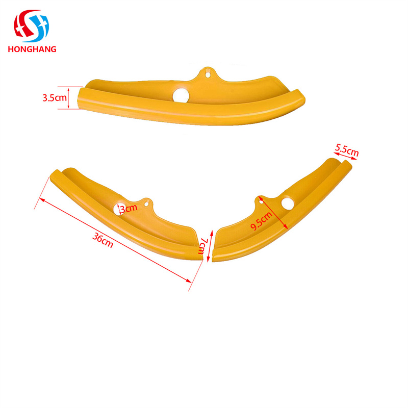 Front Bumper Lip Protector Corner for Dodge Challenger 2011+