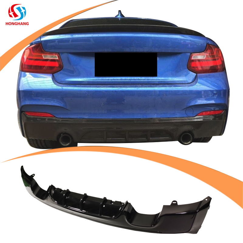 MP Style Sport Rear Diffuser for Bmw 2 Series F22 2016-2019